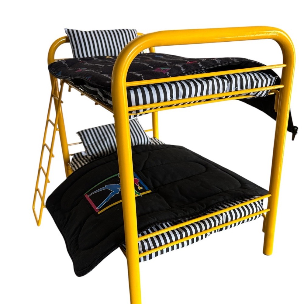 Original American Girl Pleasant Company Yellow Bunk Bed